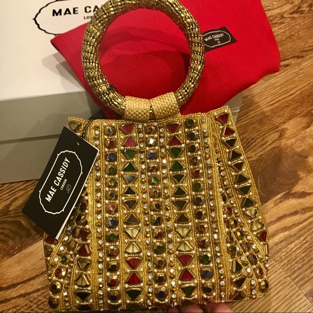 Mae Cassidy Rekha Reflect Small Clutch Bag